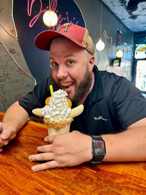 A banana pudding milkshake at Billie-Jo's Place